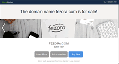 Desktop Screenshot of fezora.com